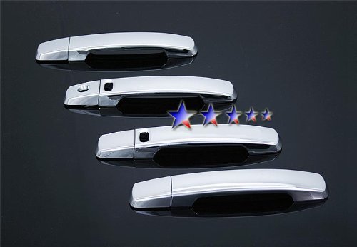 07-10 Nissan Altima Chrome 4 Door Handle Covers Trim