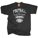 T-Shirt Football Retro Style, Gr.S bis 5XL