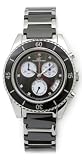 Image of Klaus Kobec Wicked Ceramic Black Diamond Oversize Watch - WK01