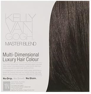 Master Blend Multi-Dimensional Luxury Hair Colour, 1N Natural Black 1 Kit