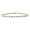 10k Yellow Gold Diamond 4-Prong Tennis Bracelet (3 cttw, I-J Color, I1-I2 Clarity), 7.25