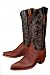 Lucchese 'N4047' Ring Lizard Cowboy Boots Womens C (Wide) - Rust