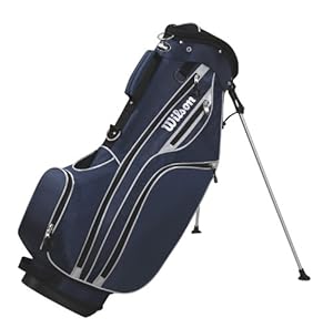 Wilson Sporting Goods Lite Carry Golf Bag, Navy