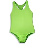 St. Tropez Swimwear - Girls One Piece Swimsuit, Lime