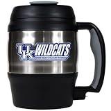 Kentucky Wildcats UK NCAA 52Oz. Stainless Steel Macho Travel Mug With Bottle Opener