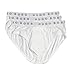 Hugo Boss Men's 3-Pack Traditional Cotton Briefs, White, Small