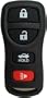 2002-2006 Nissan Altima Keyless Entry Remote Key Fob w/ Free DIY Programming Instructions