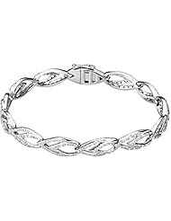 14K White Gold Diamond Bracelet - 1.33 Ct. -- LIFETIME WARRANTY