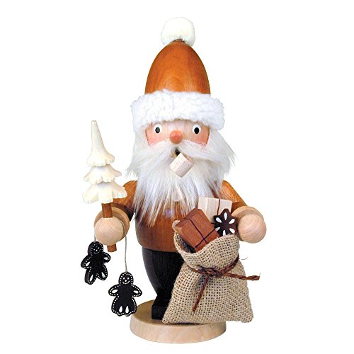 1-301 – Christian Ulbricht Incense Burner – Santa with Sack and Ginger Bread Cookies – 8.25″”H x 4″”W x 3.5″”D 1-301 – Christian Ulbricht Incense Burner – Santa with Sack and Ginger Bread Cookies – 8.25″”H x 4″”W x 3.5″”D
