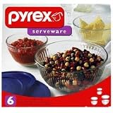 World Kitchen-pyrex/corelle 6013621 Pyrex Sculptured Bowl Set - 6 Piece (Pack of 2)