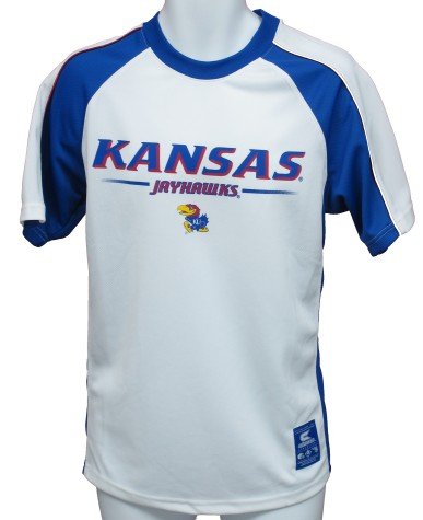 Buy Men's Kansas Jayhawks S S 'Arsenal' White Team Color Tshirt
