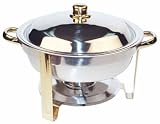 Chafing Dish with Gold Accent
