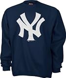 New York Yankees Navy Primary Logo Crewneck Sweatshirt