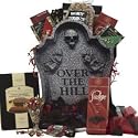 SCHEDULE YOUR DELIVERY DAY! Over The Hill Gourmet Food Gift Bag Tote - Birthday Gift Basket