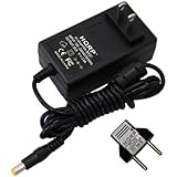 HQRP AC Adapter / Power Supply compatible with DYMO LabelManager 160, 210D, 220P, 350, 400, 450, 500, PC II Electronic Labelmaker / Labeling System plus Euro Plug Adapter
