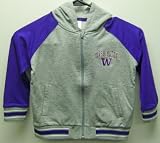 Washington Huskies Toddler Full Zip Hooded Fleece
