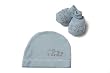 Poppet Handmade Natural Merino Baby Beanie and Booties