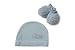 Poppet Handmade Natural Merino Baby Beanie and Booties