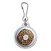 Cute Donut with Sprinkles Chocolate Icing Jacket Handbag Purse Luggage Backpack Zipper Pull Charm