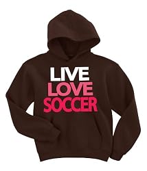 Live Love Soccer Hooded Sweatshirt