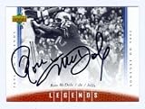 Ron McDole Autographed/Hand Signed football card (Buffalo Bills) 2006 Upper Deck Legends #62