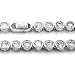 Iced Out Silver 6mm Iced Out Bezel CZ Bullet Chain