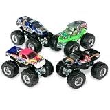 HOT WHEELS MONSTER JAM TOUR FAVORITES 4-PACK #1