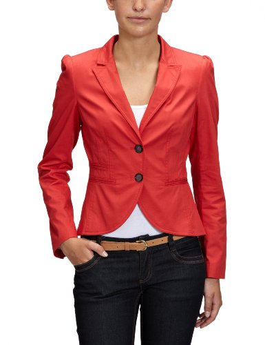 MEXX Damen Blazer, N1ME5193, Gr. 38 (M), Rot (605) Preisvergleich