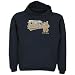 Notre Dame Fighting Irish NCAA Navy Slant Logo Youth Hoodie Jacket