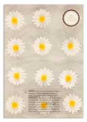 Martha Stewart Crafts 3 Dimensional Stickers Daisy White/Yellow By The Package