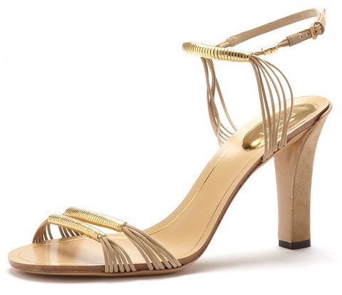 Buy Gucci Anita Gold Leather Trim Cream Suede Sandals (39 EU Womenâs ... Buy Gucci Anita Gold Leather Trim Cream Suede Sandals (39 EU Womenâs ...