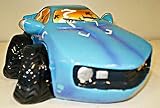 FUN ART Blue Sports CAR Bank Piggy Bank