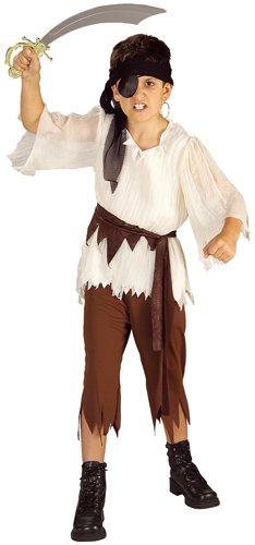 Rubies Haunted House Children's Costumes Pirate Boy - Medium