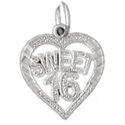 Clevereve's14KWhiteGoldComingofAgePendant0.8-Gram(s)