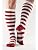 Holiday Red Stripe Knee Sock