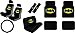 15 Piece Auto Interior Gift Set - Batman Classic Logo - 2 Front Seat Covers (2 Front and 2 Bottom), 2 Headrest Covers, 2 Seat Belt Shoulder Pads, 1 Steering Wheel Cover, 1 Bench Seat Cover (1 Top and 1 Bottom), 4 Floor Mats (2 Front and 2 Rear)