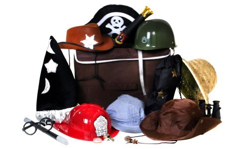 Ultimate Boys Costume Role Play Dressup Hat & Accessory Trunk