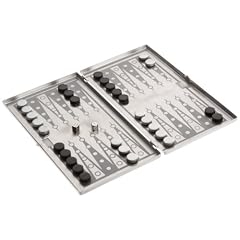 Philos 1205 - Reisebackgammon, Alu, magnetisch