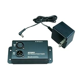Audio Technica AT8801 Phantom Power Supply 48V by 