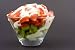 Strawberries with Kiwi in Transparent Bowl with Cu - 24