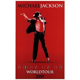 Michael Jackson 502222 This Is It Tour 24 x 36 Rare Concert Poster