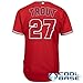 Mike Trout Los Angeles Angels of Anaheim #27 MLB Youth Cool Base Alternate Jersey Red