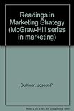 Readings in marketing strategies and programs