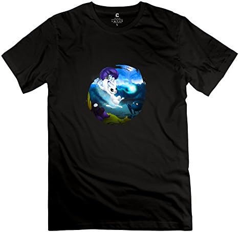 Nozone Ori And The Blind Forest T-shirt For Men - XL Black Fun Short-Sleeve Black T-shirt For Adult