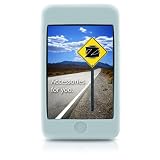 yooZoo Silicone Case Skin for Apple iPod Touch MP3 Player - Color Puddle Green