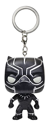 Funko POP Keychain: Captain America 3: Civil War Action Figure, Black Panther