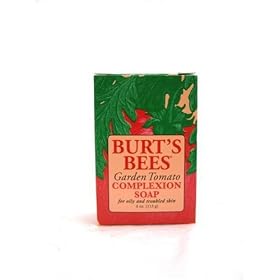 Burt's Bees Garden Tomato Complexion Soap For Oily And Troubled Skin, 4-Ounce Bar