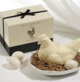 Gianna Rose Pretty Little Hen Soap with Soap Eggs and Soap Dish