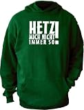 Produkt-Bild: Kapuzenswaetshirt FUN STUFF HETZ MICH NICHT IMMER SO! diverse Farben, S-XXL