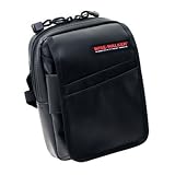 Garmin Nuvi 255 Portable GPS Automobile Navigator Water Resistant Cross Body Messenger Bag - Black